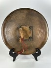 Antique 1800s 19th Century Indian Indo Persian Beneras Enameled Brass Shield