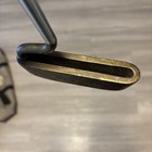 Vintage Burke Ding-a-ling Brass Tuning Fork Putter 35 1 2 Inch Right Handed
