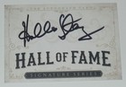 Hollis Stacy Signed Auto d Signature Card Lpga Tour World Golf Hall Of Fame