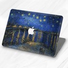 Van Gogh Starry Night Over The Rhone Hard Case For Macbook Air 13 Pro 16 13 15