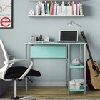 Computer Desk W  Storage Shelves Student Laptop Writing Table Workstation Study