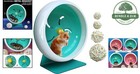 7-inch Adjustable Hamster Wheel  Dual Purpose Stand   Superior Quiet Operation