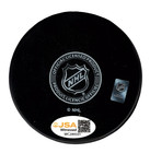 Ken Daneyko Signed New Jersey Devils Logo Puck W  3x Cup Champ Jsa Witness Coa