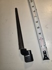 Vintage Wwii Era British Enfield Spike Bayonet With Scabbard 
