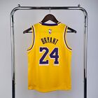 New With Tags Kobe Bryant  24 Youth M La Lakers Yellow Jersey Basketball