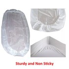 Disposable Fitted Bed Cover Waterproof Table Cover Massage Bed Sheet 10pc 4 Size