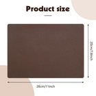 4pcs Leather Patches For Furniture  8 X11 Inch 8 X 11 Inches  Brown