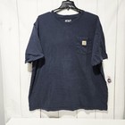 Lot 6 Carhartt Pocket T-shirt Loose Fit Short Sleeve Size 2xl