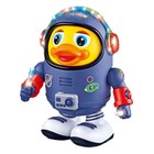 Musical Space Baby Duck Toy Dancing Robot Lights Sound Interactive Gift For Kids