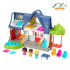 Fisher-price Little People Friends Together Play House Counting  Alphabet 10 Pcs