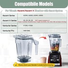 64oz Blender Container Fit For Vitamix Ascent Series A2300 A2500 A3300 A3500   