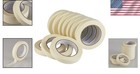 Adhesive Masking Tape - 10 Rolls  0 75 Inch X 55 Yards  Residue-free