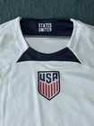 Team Usa 2022 World Cup Home Soccer Jersey White Men s - Size Xl  slim Fit 