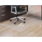 Lorell Polycarbonate Chair Mat - Hard Floor  Carpeted Floor - 79  Length X 60 