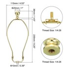 1 Set 9 5 Inch Lamp Harp Kit With Finial Lamp Shade Bracket Holder Gold Tone