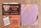 Vintage Cadie Chemical Products Polishing Cloth Antique Shoe Care Advertising