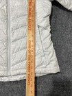 The North Face Women s Flare Down Puffer 550 Insulated Jacket Grey Zip Up Size S