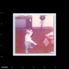 Old Vintage Square Color Photo Toddler Boy Living Room Antique Television Tv