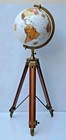18 Inch Modern Atlas World Map Globe With Tripod Stand Home Decor Globe Gift