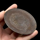 Ancient Central Asian Gandhara Bronze Plate With Buddha Image