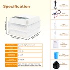 Automatic 120 Eggs Incubator Temperature Control Digital Chicken Egg Hatcher New