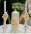 Unity Candle Set - Wedding Ceremony   Reception     6    Pillar   Two 10    Taper   
