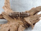 55 13mm Antique 4eyes Energy Tibetan Old Agate Dzi Bead Amulet Tibet Gzi Bead C2