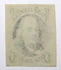 Us Sc  1 - Cv   2100 - Vf xf Unused - No Gum   Vertical Crease