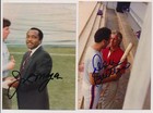   Collection Of 5 Different Hof Color Snapshots Signed Photo 9 5 643828