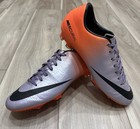 Nike Mercurial Vapor Ix Fg 555613-508 Metallic Purple Soccer Cleats Size 10 5