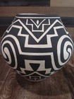 Native American Acoma Hand Coiled   Hand Painted Pottery By Victorino