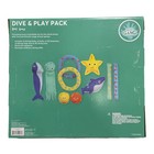 Coconut Grove Dive   Play Pool Toy Pack  Reef Gang  Set Of 10