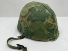 Original Named Us Vietnam War Us Combat Airborne Paratroopers Helmet Dated 68