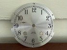 Chelsea 4l Ships Bell 4 1 2  Silvered Clock Dial For Hinged Bezel Case