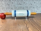 Rare 1910 Stoneware Pottery Rolling Pin Chadron Flour Mills Nebraska Advertising