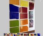 Lot Of 13 Mix Pieces 6x4    Stained Glass Ships Free Pictures Like You Receive