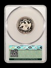 1886 Seated Liberty Quarter Cacg Pr 64  Dcam Cac