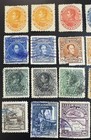 Lot Of 24 Venezuela Classic Bolivar Definitives Instruccion Correos Resellada