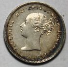 Great Britain 1840 Silver Maundy Four Pence  High Au Grade  c4 