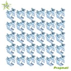 30 Pcs 1 4  11mm-13mm  Fuel Injection Gas Line Hose Clamps Clip Pipe Us