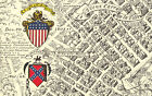 The Creole City Of New Orleans 1930 Pictorial Map Poster Mardi Gras 18x24