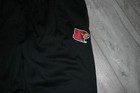 Louisville Cardinals Football Adidas Team Issued Black Travel Pants Size Lt
