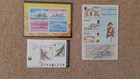9 Gibraltar Mini Stamp Sheets - Various Years Of Issue