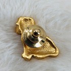 Avon Gold Tone Lapel Tac Pin - Loveable Mutt Dog