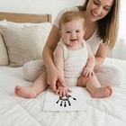 Baby Inkless Milestone Cards Hand Casting Kit Ink Print Hand And Footprint Ki   