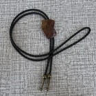 Vintage Bolo Tie Lot 3 Polished Stone Jasper Western Wear Cowboy Style