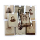 5 Antique Cabinet Card Women Portraits Lot - Victorian Edwardian Studio Photos