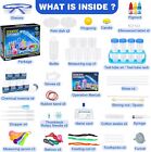 Stem Science Kit For Kids  80 Experiments  Learning Tools  Role Play Gift 6-9