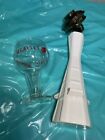 Lot Space Needle Seattle 10  Ceramic Vintage Rare 1970s Cream W  Lid World   s Fai