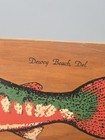 Old Vintage 1940 Dewey Beach De Souvenir Funny Fireman s Sign Plaque Delaware